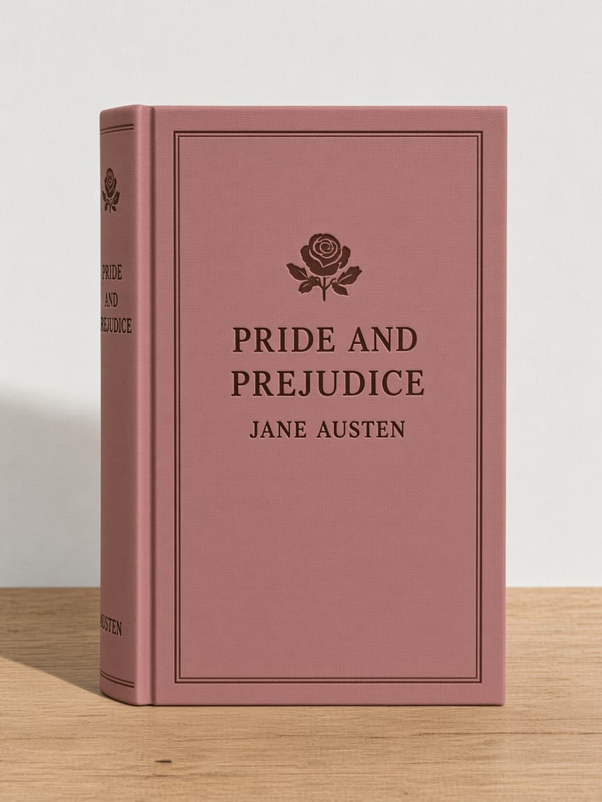 Rose cloth Pride and Prejudice by Jane Austen